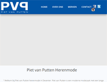 Tablet Screenshot of pietvanputten.nl